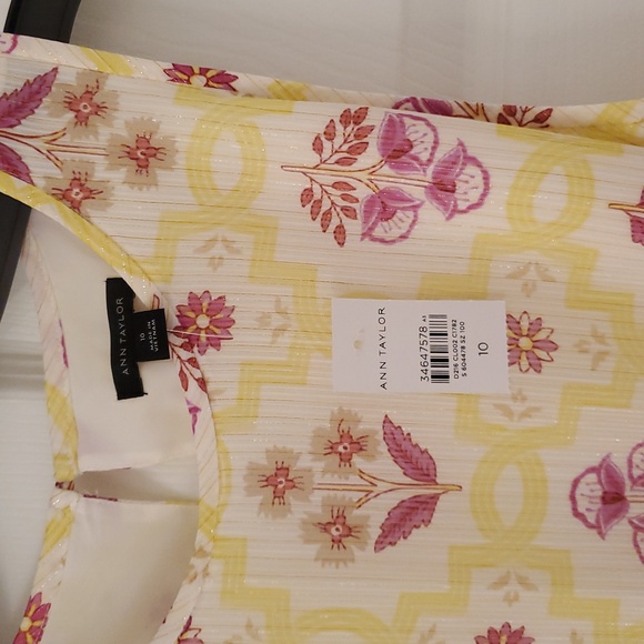 Ann Taylor Pink Midi Sundress for Wedding Guest - Picture 10 of 17